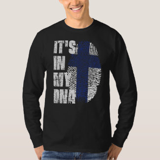 Het staat in mijn Finse DNA vlag T-shirt
