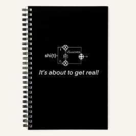 Het staat op het punt echt te worden notitieboek