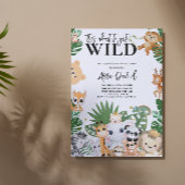 Het staat op het punt om wild Safari oerwoud baby Kaart