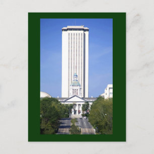 Het staatskapitaal van Florida, in Tallahassee, Fl Briefkaart