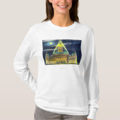 Het Staatskapitolgebouw te nacht T-shirt (Voorkant)