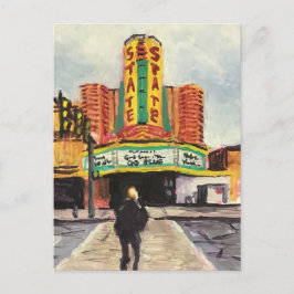 Het staatstheater Ann Arbor Briefkaart