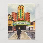 Het staatstheater Ann Arbor Briefkaart (Voorkant)