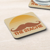 Het Stache Bier Onderzetter (Linkerzijde)