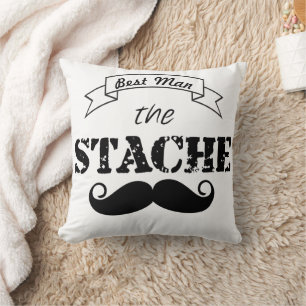 Het Stache Mustache Pattern Kussen