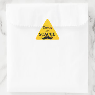 Het Stache Mustache Pattern Sticker