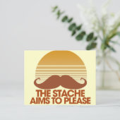 Het Stache wil behagen Briefkaart (Staand voorkant)