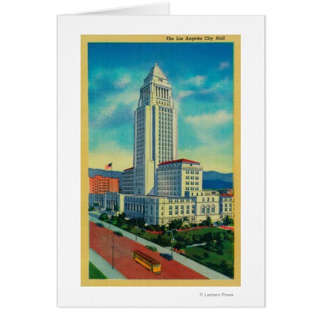 Het stadhuis van Los Angeles (Voorkant)
