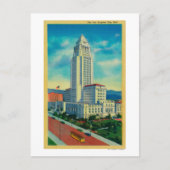Het stadhuis van Los Angeles Briefkaart (Voorkant)