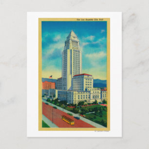 Het stadhuis van Los Angeles Briefkaart