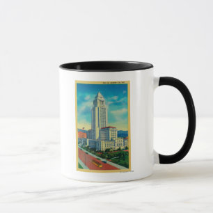 Het stadhuis van Los Angeles Mok