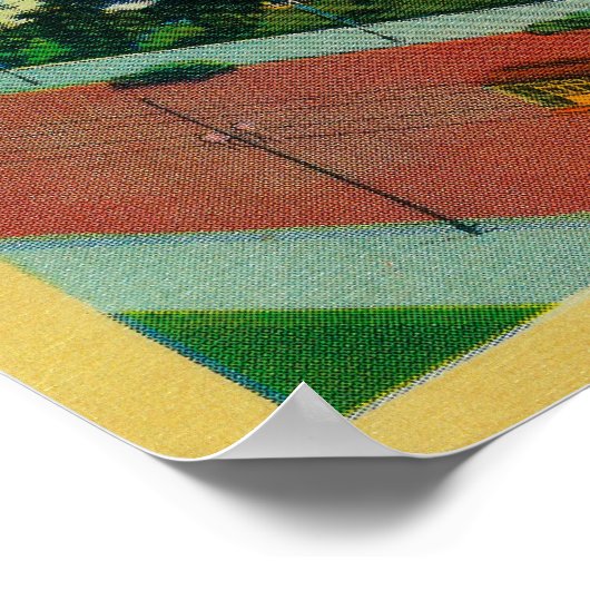 Het stadhuis van Los Angeles Poster (Hoek)