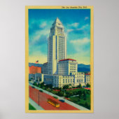 Het stadhuis van Los Angeles Poster (Voorkant)