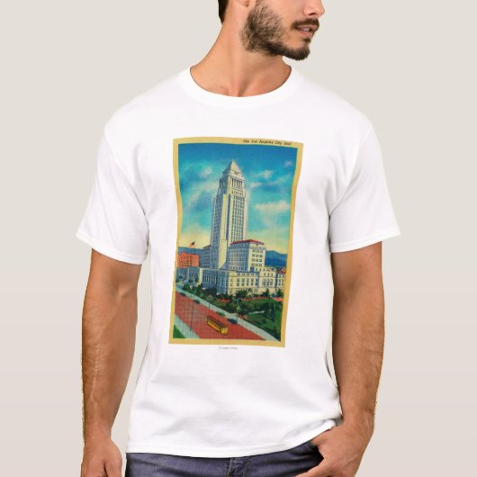 Het stadhuis van Los Angeles T-shirt (Voorkant)