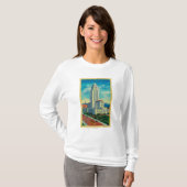 Het stadhuis van Los Angeles T-shirt (Voorkant volledig)