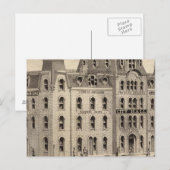 Het stadhuis van Minneapolis, Minnesota Briefkaart (Voorkant / Achterkant)