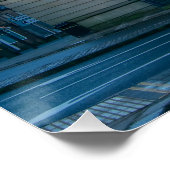 Het stadhuis van Todmorden Perfect Poster (Hoek)