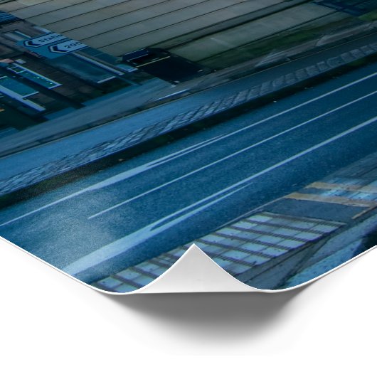 Het stadhuis van Todmorden Perfect Poster (Hoek)