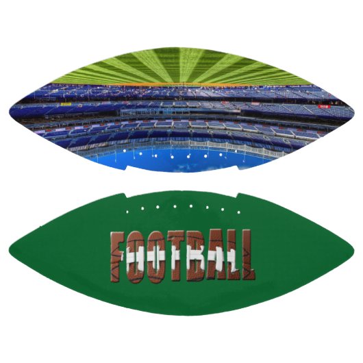 Het Stadion van het football met Typografie (Panelen)