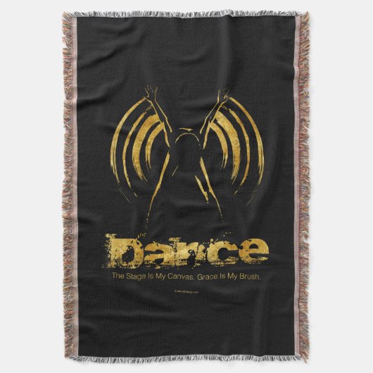 Het stadium is Mijn Canvas (Dance) Deken (Voorkant Verticaal)