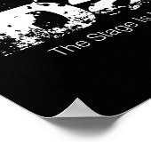 Het stadium is Mijn Canvas (Dance) Poster (Hoek)