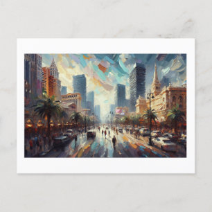 Het stadsbeeld van Las Vegas, Briefkaart