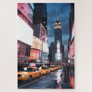 Het stadsbeeld van New York, het levendige Times S Legpuzzel