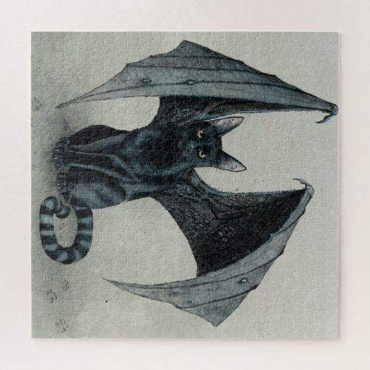 Het stadscentrum Jigzaag Puzzle Legpuzzel (Horizontaal)