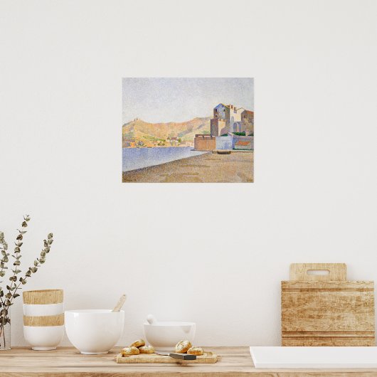 Het stadstrand poster (Keuken)