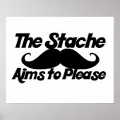 Het Stahce streeft ernaar Poster (Voorkant)