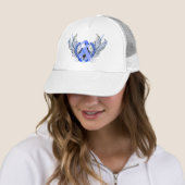 Het StammenBlauw van de voorlichting Trucker Pet (In situ)