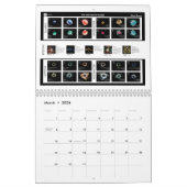 Het standaardmodel van deeltjes kalender (Mar 2026)