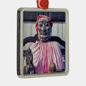 Het standbeeld Pindola Bharadvaja in Nara - Japan Metalen Ornament (Rechts)