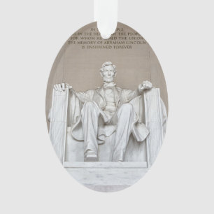 Het Standbeeld van Abraham Lincoln Ornament