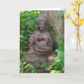 Het Standbeeld van Boedha Kaart (Gele Bloem)