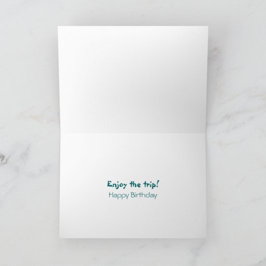 Het Standbeeld van de verjaardag Kaart (Binnen)