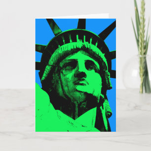 Het Standbeeld van het pop-art van Vrijheid Kaart