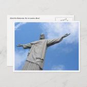 het standbeeld van rio redeemer briefkaart (Voorkant / Achterkant)