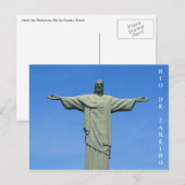 het standbeeld van rio redeemer briefkaart (Voorkant / Achterkant)
