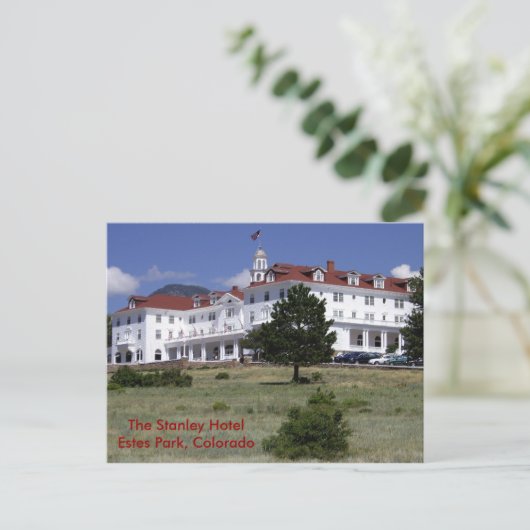 Het Stanley Hotel Briefkaart (Staand voorkant)