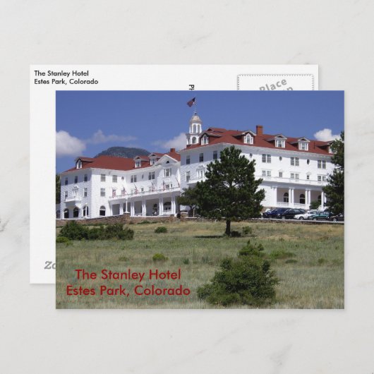 Het Stanley Hotel Briefkaart (Voorkant / Achterkant)