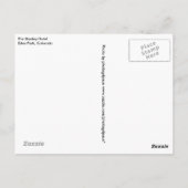 Het Stanley Hotel Briefkaart (Achterkant)