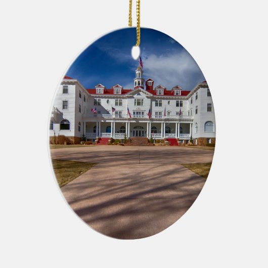 Het Stanley Hotel Keramisch Ornament (Rechts)