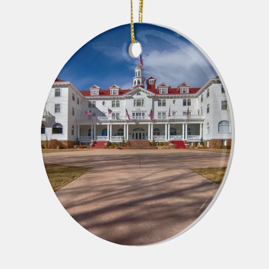 Het Stanley Hotel Keramisch Ornament (Links)