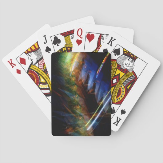 Het stappen door de Stargate Pokerkaarten (Achterkant)