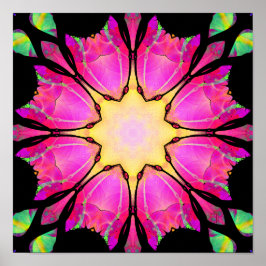 Het Star (12 x 12 inch) Art Print Poster