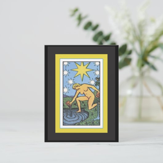 Het Star-Briefkaart Briefkaart (Staand voorkant)