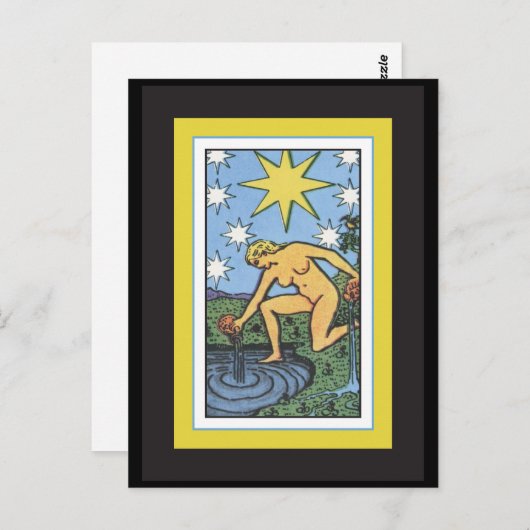 Het Star-Briefkaart Briefkaart (Voorkant / Achterkant)