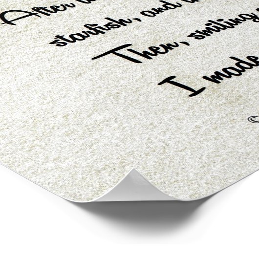 Het Star Fish-verhaal Poster (Hoek)