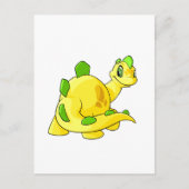 Het staren gele Chomby Briefkaart (Voorkant)